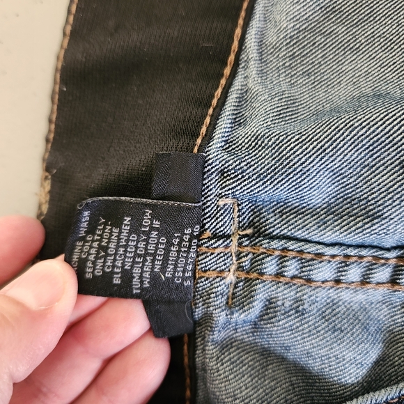 Lane Bryant Jean Capris Cropped, Sz 22 - Picture 6 of 7